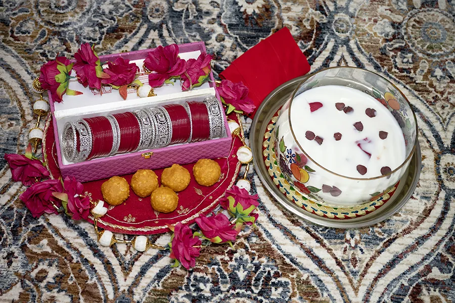 Wedding ceremony detail.