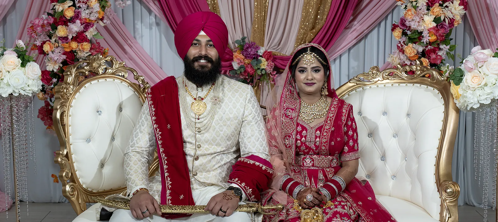 Wedding or cultural celebration detail photographed by Singh Audio & Video.